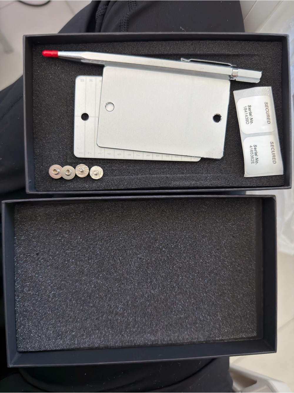 Swizor Crypto Seed Key Phrase Backup - Including Pen + Box